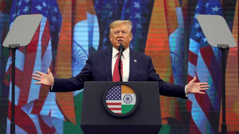Дональд Трамп - Нарендрой Моди - Трамп анонсировал первые совместные военные учения с Индией - russian.rt.com - США - Индия