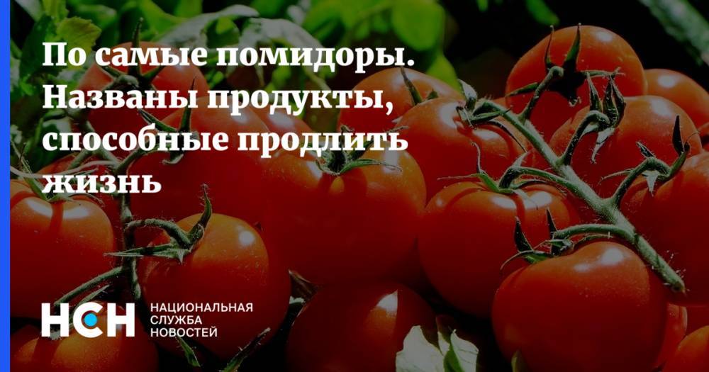 Юрий Конев - Марият Мухина - По самые помидоры. Названы продукты, способные продлить жизнь - nsn.fm