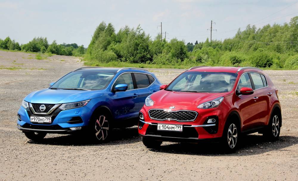 Kia Sportage - Kia Sportage — Nissan Qashqai: японская контратака - zr.ru