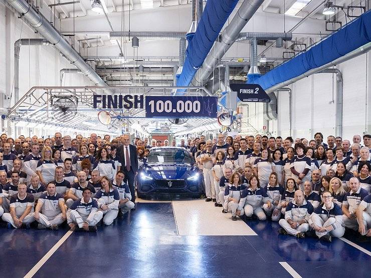 Дорогостоящий Maserati Ghibli побил производственный рекорд - avtovzglyad.ru