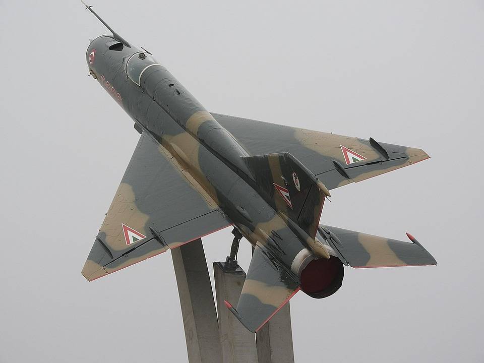 В Индии разбился истребитель МиГ-21 - Cursorinfo: главные новости Израиля - cursorinfo.co.il