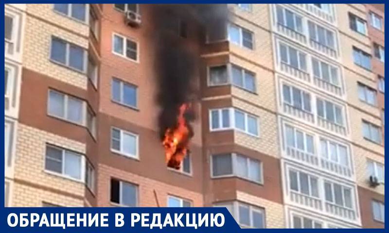 Девушка выпрыгнула из окна горящей квартиры в Москве, потому что пожарные не смогли подъехать к дому - bloknot.ru