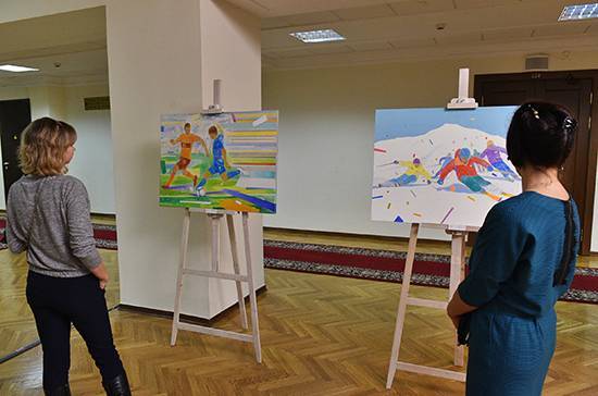 В Госдуме открылась выставка «Цвета спорта» - pnp.ru - Россия