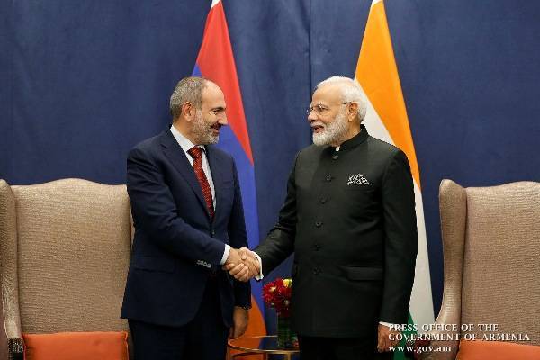 Никола Пашинян - Нарендрой Моди - Пашинян: Армения в вопросе Кашмира полностью поддерживает Индию - eadaily.com - Армения - Нью-Йорк - Индия