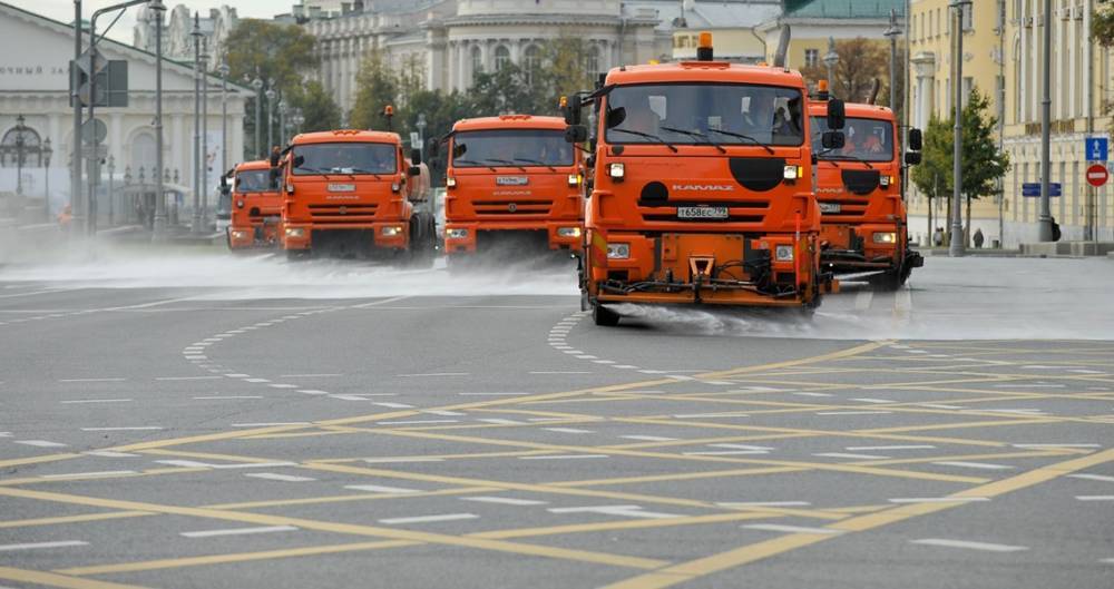 В Москве провели "большую мойку" дорог - m24.ru - Москва