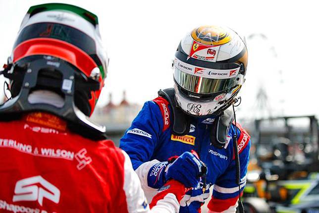 Роберт Шварцман - Маркус Армстронг - Ф3: Армстронг выиграл гонку в Сочи, Шварцман - титул - f1news.ru - Сочи