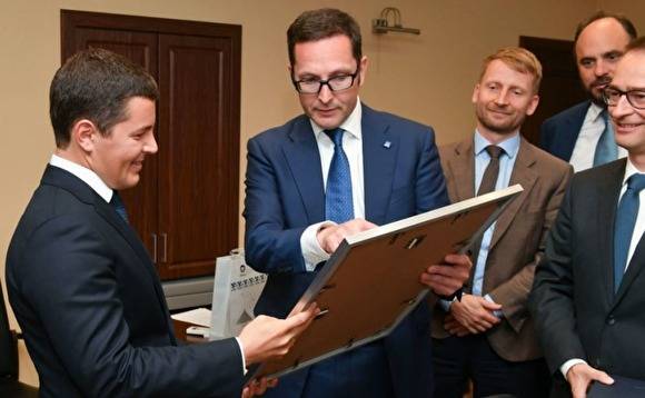 Дмитрий Артюхов - Марио Мерен - Артюхов провел переговоры с партнером «Газпрома», строящим в ЯНАО социальные объекты - znak.com - Германия