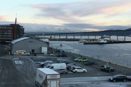 В Норвегии загорелось и утонуло российское судно с аммиаком на борту - newtvnews.ru - Норвегия - Россия - Тромс