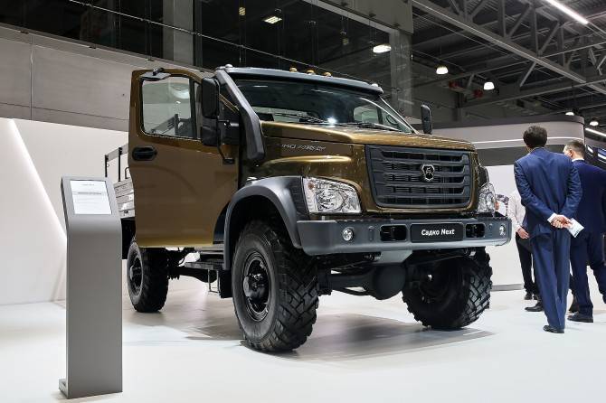 В России стартовали продажи внедорожного грузовика «Садко Next» - autostat.ru