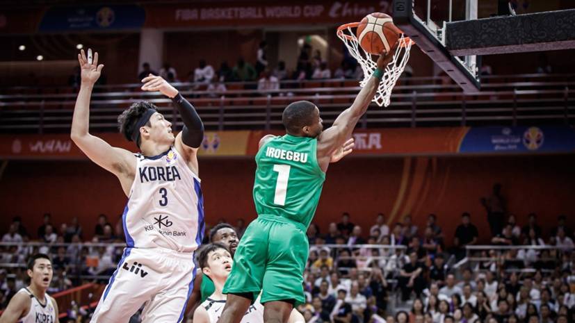 Нигерия разгромила Южную Корею на КМ по баскетболу - russian.rt.com - Южная Корея - Нигерия