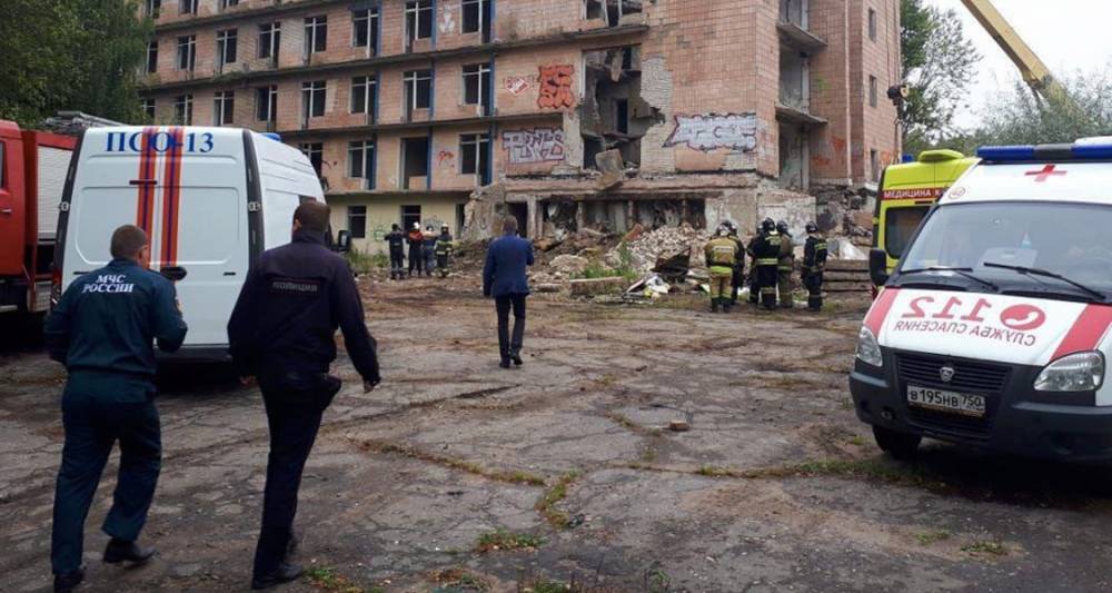 Сергиев Посад - В бывшем детском лагере в Подмосковье произошло обрушение - m24.ru - Москва