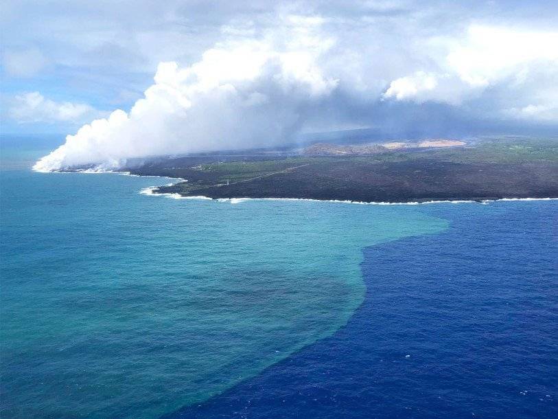 Извержение вулкана на Гавайях привело к росту численности фитопланктона в окрестных водах - polit.ru - штат Гавайи