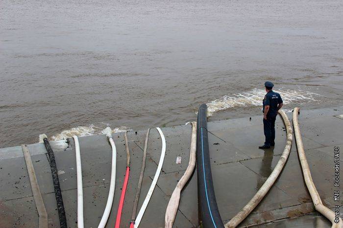Уровень воды в Амуре в Хабаровске снизился до 6 м - interfax.ru - Москва - Хабаровск