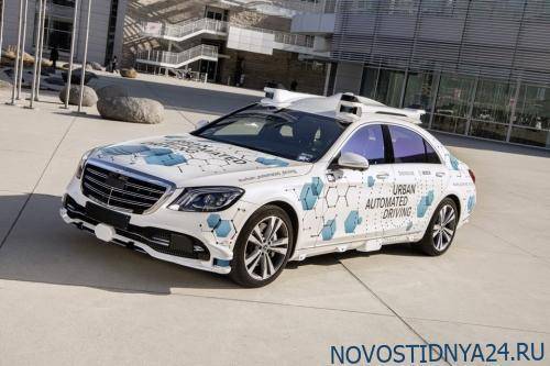 В Калифорнии появились беспилотные каршеринговые Mercedes - novostidnya24.ru - США - шт. Калифорния - Сан-Хосе