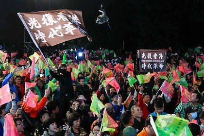 Цай Инвэнь - Стали известны результаты выборов главы Тайваня - lenta.ru - Тайвань