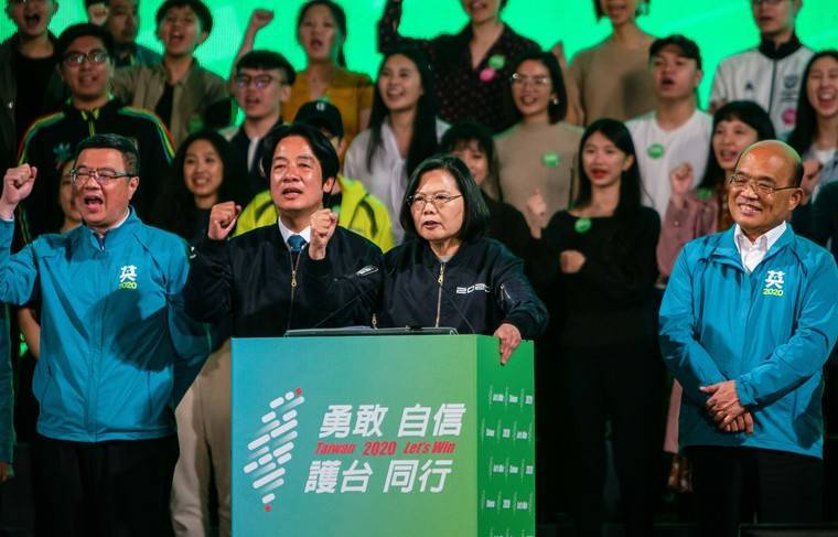 Правящая на Тайване партия одержала победу на выборах - news.ru - Китай - Тайвань - Парламент