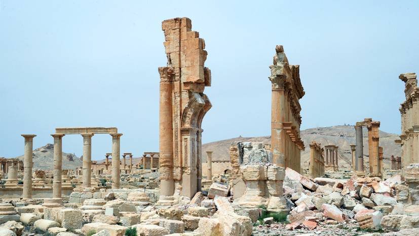 Названа примерная стоимость ремонта Триумфальной арки в Пальмире - russian.rt.com - Россия - Сирия - Пальмира