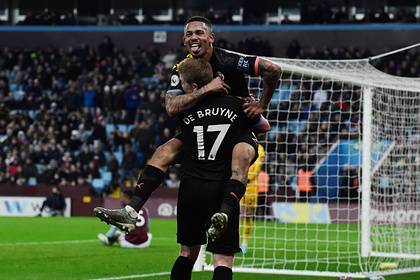 Рияд Марез - Серхио Агуэро - «Манчестер Сити» вышел на второе место в АПЛ благодаря победе со счетом 6:1 - lenta.ru