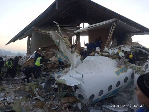 МАК расшифровал бортовые самописцы с упавшего в Алма-Ате Fokker-100 - nakanune.ru - Казахстан