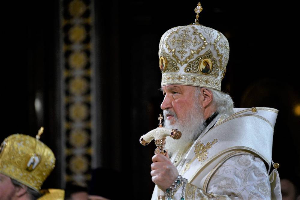 патриарх Кирилл - Патриарх Кирилл в Крещенский сочельник совершил чин великого освящения воды - vm.ru - Русь