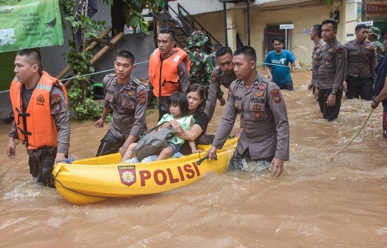 26 человек погибли при наводнении в Индонезии - news.ru - Индонезия - Джакарта - Jakarta