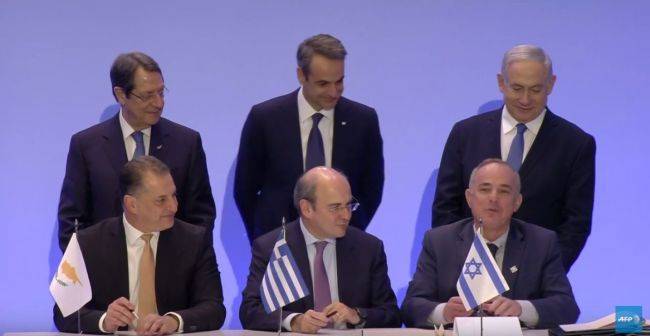 Юваль Штайниц - Греция, Израиль и Кипр будут строить Восточносредиземноморский газопровод - eadaily.com - Италия - Израиль - Болгария - Греция