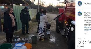 Подвоз воды жителям Майкопа организован в связи с аварией - kavkaz-uzel.eu - респ. Адыгея - Майкоп