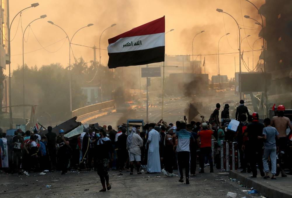 Иракские силовики убили двоих протестующих в Багдаде - Cursorinfo: главные новости Израиля - cursorinfo.co.il - Иерусалим - Багдад - Протесты