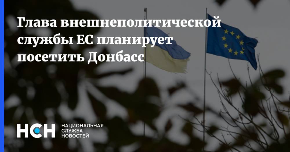Жозеп Боррель - Глава внешнеполитической службы ЕС планирует посетить Донбасс - nsn.fm - Россия - Украина - Брюссель