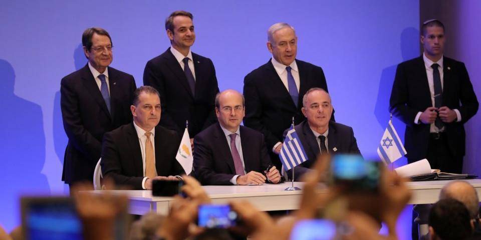 Биньямин Нетаньяху - Юваль Штайниц - Кириакос Мицотакис - Греция, Израиль и Кипр договорились построить альтернативу "Северному потоку" - ruposters.ru - Израиль - Кипр - Греция