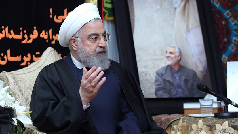 Хасан Рухани - Касем Сулеймани - Рухани назвал убийство Сулеймани тяжелейшим преступлением США - russian.rt.com - США - Иран