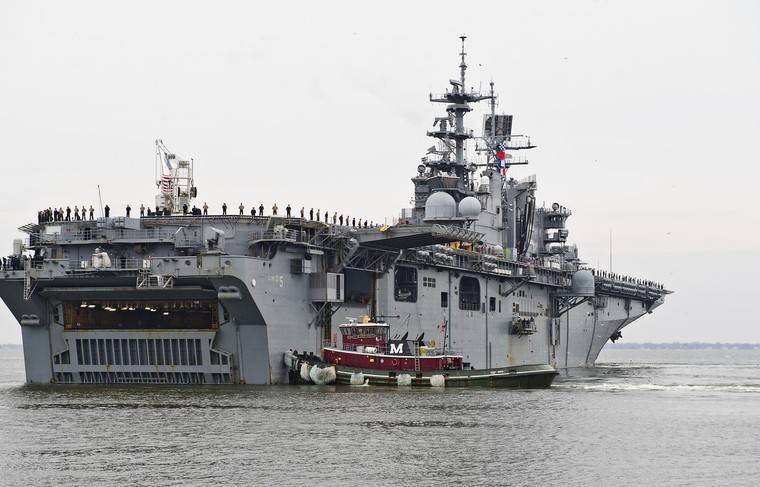 Десантный корабль США с батальоном пехотинцев отправится на Ближний Восток - news.ru - США - Ирак - Иран - Марокко