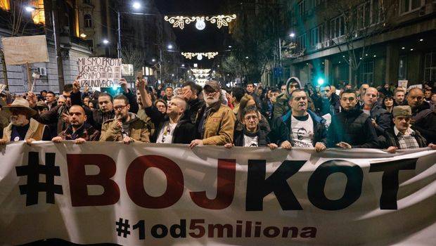 Драган Джилас - Сербская оппозиция опять атаковала телевидение - politnavigator.net - Белград