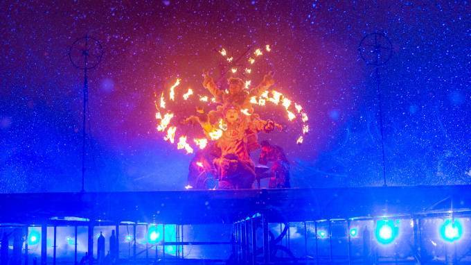 В Петербурге откроется фестиваль огня "Рождественская звезда" - piter.tv