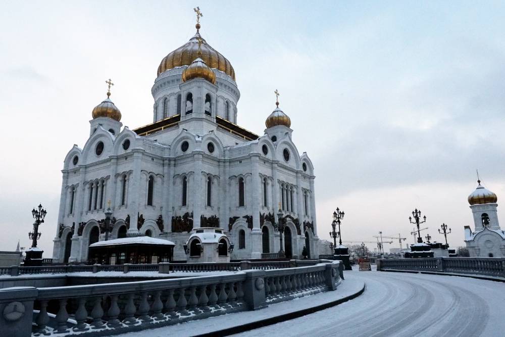 Две улицы в центре Москвы открыли после проведения рождественских служб - vm.ru