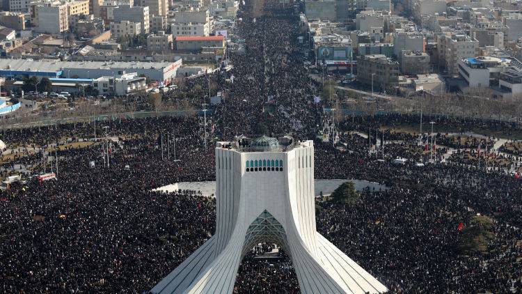Свыше 40 человек погибли в давке на похоронах иранского генерала - crimea.ria.ru - Крым - Симферополь - Иран - Сулеймань - Керман
