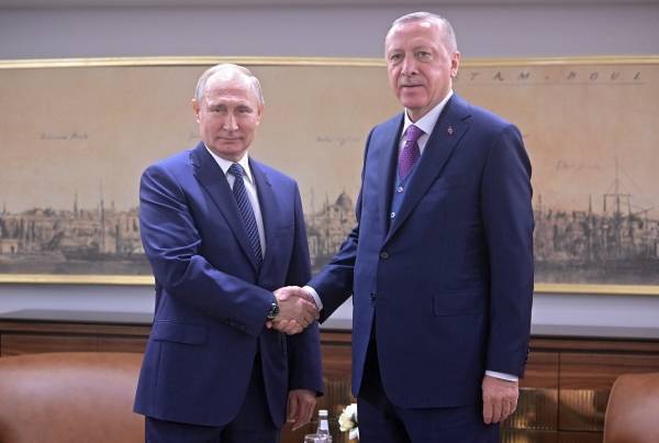 Владимир Путин - Тайип Эрдоган - Александр Вучич - Путин и Эрдоган официально запустили «Турецкий поток» - vm.ru - Россия - Турция - Болгария - Сербия - Стамбул