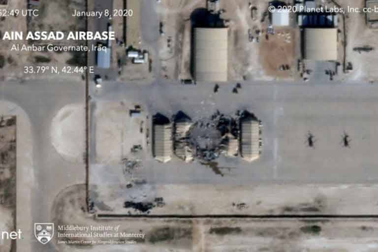 Айн Аль-Асад - Результаты ракетных ударов Ирана по американским базам в Ираке - free-news.su - США - Ирак - Иран