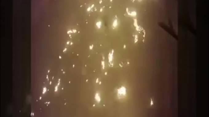 Опубликовано видео с моментом падения украинского "Боинга" в Иране - piter.tv - Украина