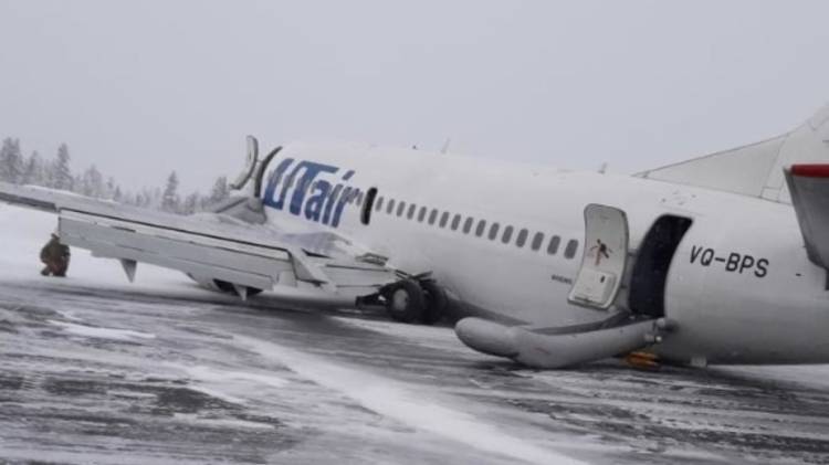 «Комиавиатранс» прокомментировал жесткую посадку самолета Utair с 94 пассажирами - polit.info - Усинск - Коми