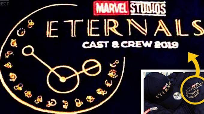 Marvel представила новый логотип фильма "Вечные" - piter.tv