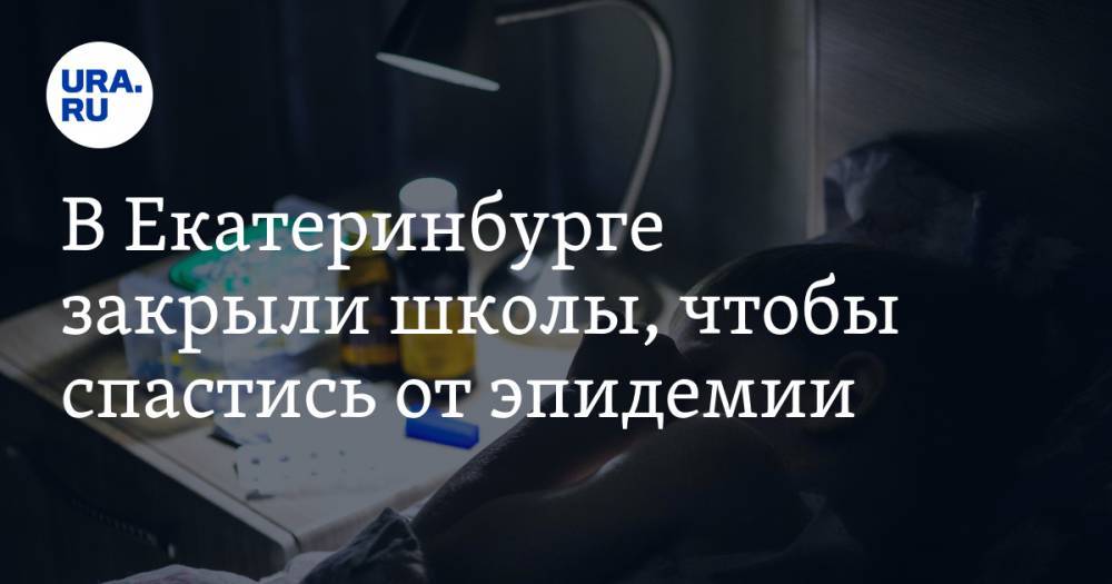 В Екатеринбурге закрыли школы, чтобы спастись от эпидемии - ura.news - Екатеринбург - р-н Кировский