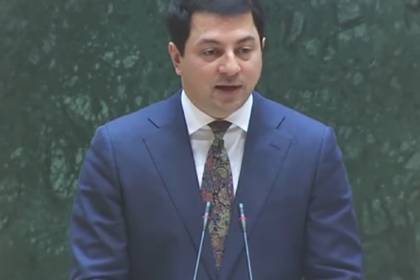 Арчил Талаквадзе - Спикер парламента Грузии выступил под гимн СССР - lenta.ru - Грузия