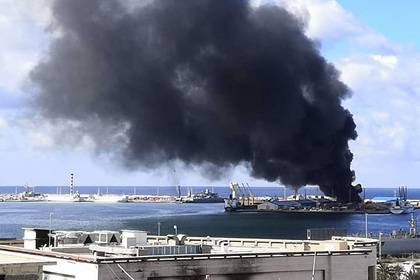 Появились сообщения об атаке на турецкий корабль с оружием в Ливии - lenta.ru - Ливия - Триполи