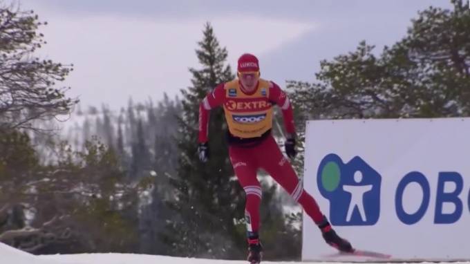 Лыжник Крюгер считает, что снегоход помог Большунову в масс-старте - piter.tv