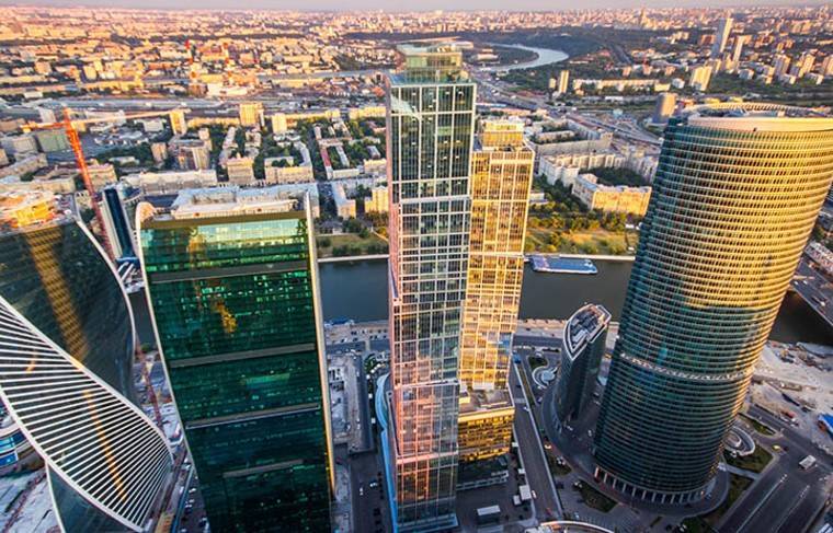 В башне «Москва-Сити» произошло обрушение части стеклянной стены - news.ru - Москва - Россия