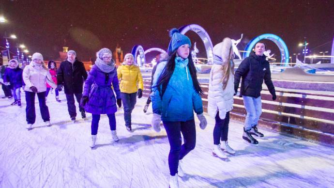 Наталья Сергунина - Каток на ВДНХ будет работать до 9 марта - parkseason.ru - Москва - Россия