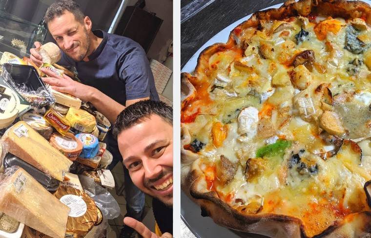 Французский повар использовал 257 сортов сыра для приготовления пиццы - news.ru - Франция