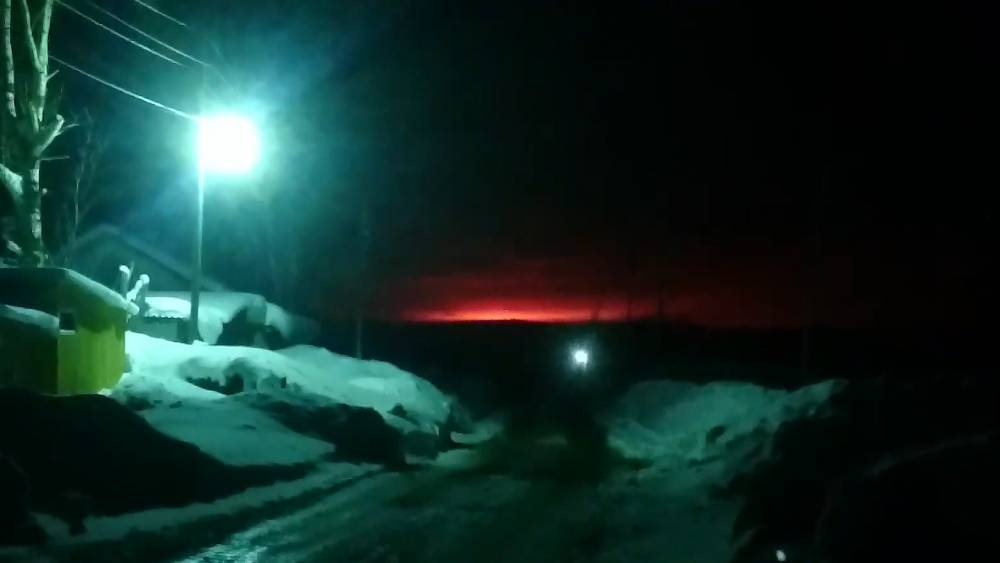 Взрыв газопровода на границе Прикамья. - riafan.ru - Прикамья