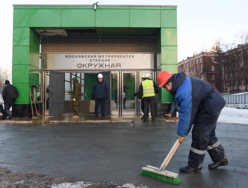 Территорию станции метро «Окружная» благоустроят - vm.ru - Москва - Благоустройство